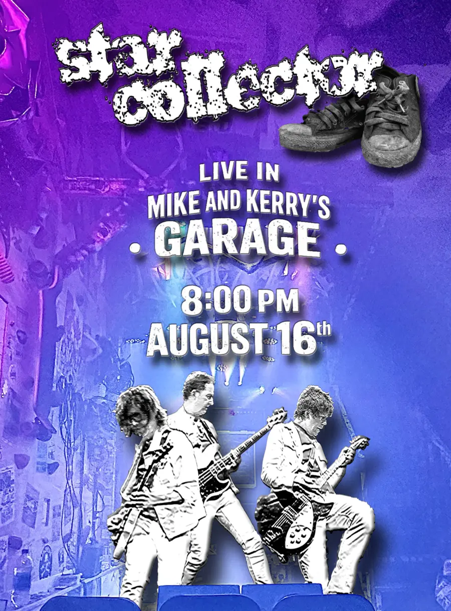 Star Collector Garage show poster